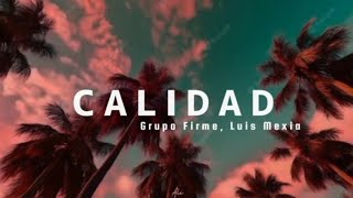 Grupo Firme Luis Mexia  Calidad letra [upl. by Culhert869]