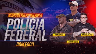 Como se preparar com foco na Polícia Federal  PODCAST  AlfaCon [upl. by Hgielrahc996]