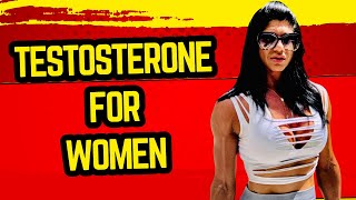 Testosterone for women  The Shocking truth about testosterone  Women and Testosterone [upl. by Derreg]