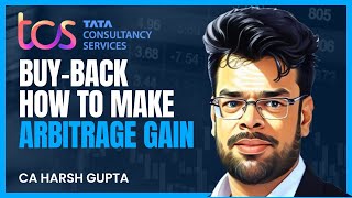 Unlocking TCS BuyBack Arbitrage Opportunities buybackofshares tcs stockmarket [upl. by Ellenwad136]