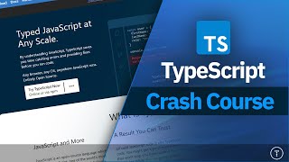 TypeScript Crash Course [upl. by Ingles]