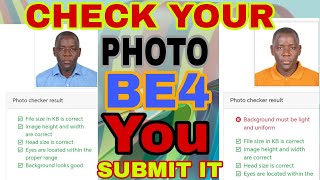 DV LOTTERY 2025 Check your photo before you submit it with you Dv lottery application [upl. by Nonna106]