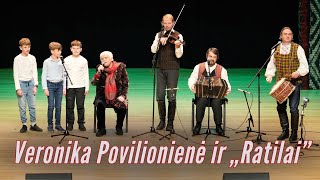 Veronika Povilionienė ir „Ratilaiquot Alytuje folkloro ansamblio „Žvangucisquot 10ies metų gimtadienyje [upl. by Woodhead696]