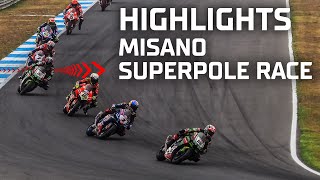 WorldSBK Superpole Race Highlights  2022 EmiliaRomagna Round [upl. by Aneis]