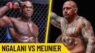 NO CONTEST 🚫🤯 The SHOCKING Finish To Alain Ngalani vs Andre Meunier [upl. by Garges618]