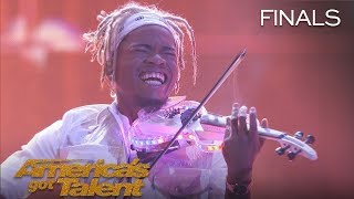 Brian King Joseph Violinist Shatters Expectations With Heartless Americas Got Talent 2018 [upl. by Ardolino482]