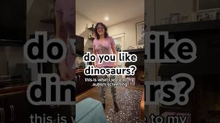 Do you like dinosaurs 🦖 autism neurodivergent dinosaur [upl. by Akym]