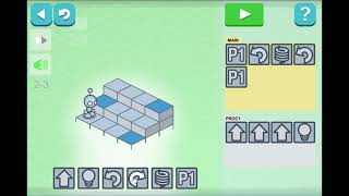 Hour of Code Lightbot  Level 23 Full Tutorial [upl. by Gilbertina845]