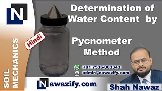 Pycnometer Method for Water Content [upl. by Shull341]