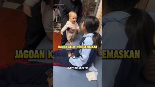 Bayi ini mendadak menjadi jagoan jika ada ayah [upl. by Anaz]