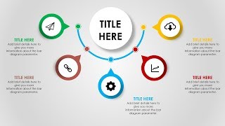 Project Management Powerpoint Template amp Slide Design Tutorial for List or Options presentation [upl. by Nivel]