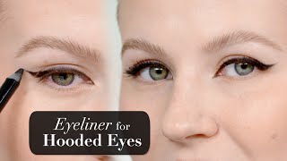 Eyeliner For Hooded Eyes [upl. by Enilec]