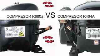 R404A vs R600a Compressors Key Differences Efficiency and Refrigerant Safety Explained [upl. by Ahsit188]