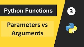 Python Tutorial in Hindi  Difference Between Parameters and Arguments [upl. by Hanway]