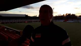 Jim Gannon post match Mossley [upl. by Nofpets]