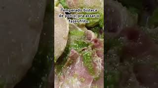 Temperado bisteca de porco pra fazer fritas ou assadas [upl. by Siram]