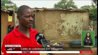 Human Rights Day I Residents of Rhulani village have little to celebrate [upl. by Erek71]