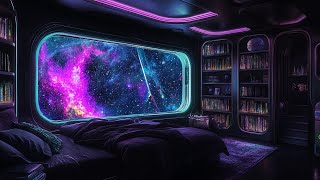 Galactic Tranquility Spaceship White Noise for Deep Sleep and Relaxation 🌌🚀 [upl. by Faye]