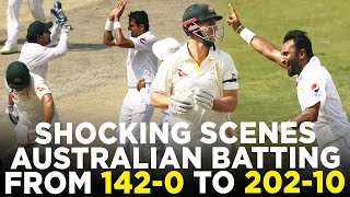 Shocking Scenes in Tests  Australia From 1420 to 20210 All Out vs Pakistan  Test  PCB  M7C2A [upl. by Joyan441]