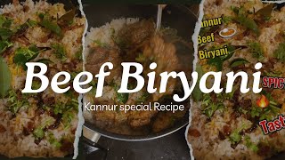 Beef Dum biryani Recipe or Malabar beef biryani recipe food biryani dumbiryani beefbiryani [upl. by Everara]