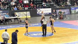 Jack Zaleski vs Conor Collins  NJ States 126lb 3rd Place [upl. by Durkee905]