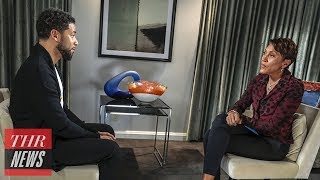 Robin Roberts Revisits Jussie Smollett Interview Says She Saw quotRed Flagsquot  THR News [upl. by Rehpotsirhk]