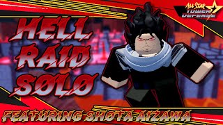 Hell Raid Solo Guide featuring Shota Aizawa  Eraserhead  All Star Tower Defense [upl. by Althea]