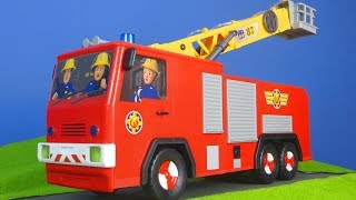 EL BOMBERO para niños español Nuevo coche de bomberos Jupiter para el Bombero [upl. by Nivla]