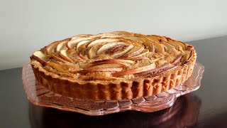 Apple Walnut Frangipane Tart [upl. by Lanford]