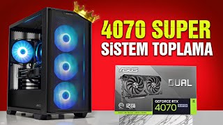 Beklenen Sistem ASUS RTX 4070 SUPER DDR5 PC Toplama Rehberi [upl. by Hgielac]