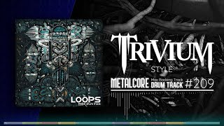 Metalcore Drum Track  Trivium Style  120 bpm [upl. by Ocana]