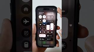 iOS 18 Control Panel Issue Solved 🔥🔥 techtricks iphonetips [upl. by Adnerol]