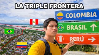 Viajé a la lejana TRIPLE FRONTERA Perú Colombia y Brasil el Corazón de la SELVA AMAZÓNICA [upl. by Haman411]