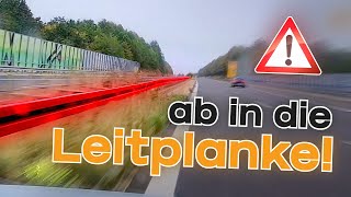 Miese Ölspur auf der Straße Assistenzsysteme versagen und Unfälle 🔥  GERMAN DASHCAM  243 [upl. by Moyna]