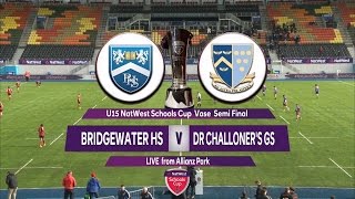 U15 NatWest Schools Cup Vase Semi Final Highlights Bridgewater v Dr Challoners [upl. by Intisar711]