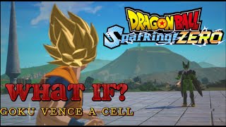 What If Goku vence a Cell  Dragon Ball Sparking ZERO [upl. by Aksel]