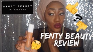 Ich teste Fenty Beauty by Rihanna  Wie erkenne ich meine Farbe  REVIEW 410  Sephora [upl. by Aerdnad]