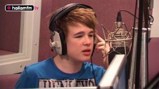 Eoghan Quigg interviewed live on Hallam FM [upl. by Ecart]