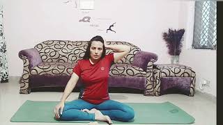 Yoga For Neck Pain  Yoga for Cervical  गर्दन दर्द के लिए एक्सरसाइज [upl. by Notlaw414]