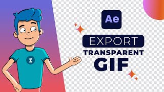 Export Transparent GIFs in After Effects 2024  Easy Tutorial [upl. by Alene]