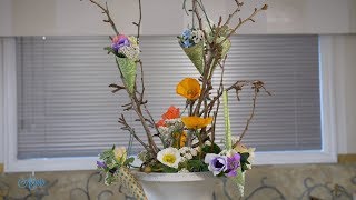 How to make a Victorian Tussie Mussie  Floristry Tutorial [upl. by Aisayt635]