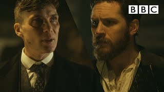 Tommys first encounter with Alfie Solomons  Peaky Blinders  BBC [upl. by Colley899]