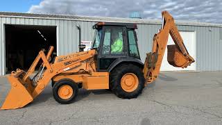 2000 Case 580 Super L Backhoe For Sale at Auction [upl. by Docile]