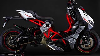 2023 Italians Hybrid Maxi Scooter Unveiled at EICMA – Dragster GP Walkaround [upl. by Lenroc947]