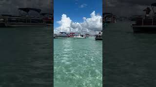 Crab Island cruise destin yamaha waverunner rivaracing [upl. by Ailima195]