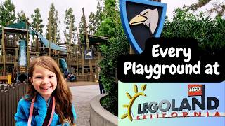 Every Playground at LEGOLAND California  Hidden Gems and Unique Features [upl. by Kirenoj]