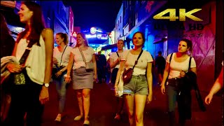 4K HDR Nightlife at Reeperbahn Redlight district Hamburg city Part 1 Germany 🇩🇪 2021 [upl. by Kosse]