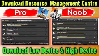 BGMIPubg Resource Pack Download करने से क्या होता है  Low and High Device Resource Pack Download [upl. by Restivo]