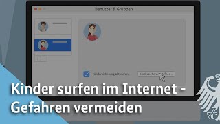 Kinder surfen im Internet  Gefahren vermeiden  BSI [upl. by Asilram]