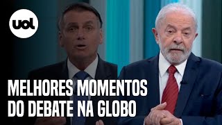 Debate na Globo melhores momentos de Bolsonaro e Lula no último debate antes do 2º turno [upl. by Dacy]